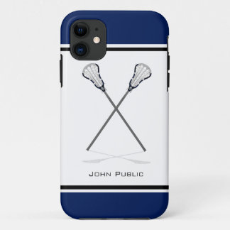 Fall "Personal Lacrosse iPhone 5/5S" 11 Hülle