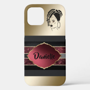 Fall personalisiert African Queen iPhone 12 Case-Mate iPhone Hülle