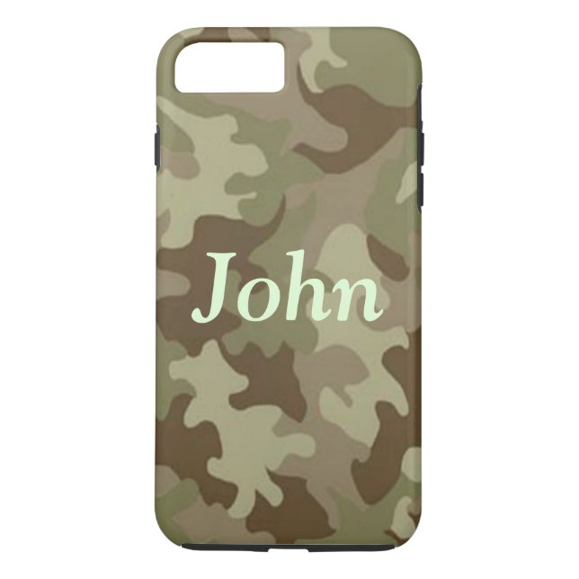 Fall personalisiert Camouflage iPhone 7 Case-Mate iPhone Hülle (Rückseite)