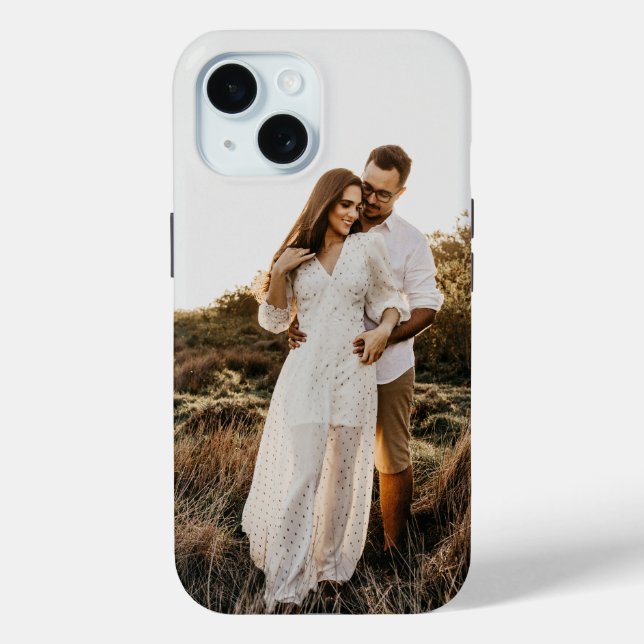 Fall personalisiert Foto iPhone 15 Case-Mate iPhone Hülle (Rückseite)