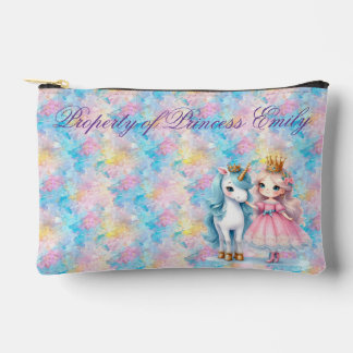 Fall personalisiert Princess Pencil Zubehörtasche