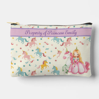 Fall personalisiert Princess Pencil Zubehörtasche
