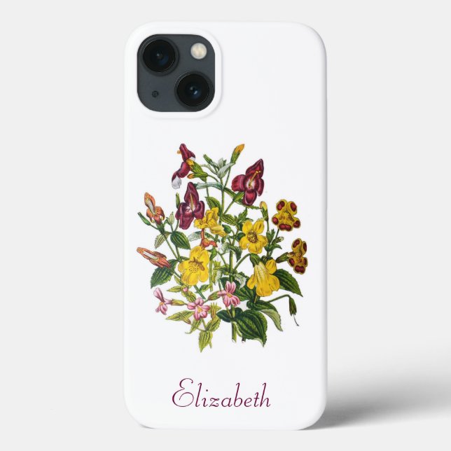 Fall personalisierter Affen-Blume Fall Mate iPhone Case-Mate iPhone Hülle (Rückseite)