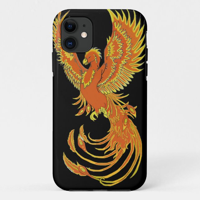 Fall Phoenix Rising iPhone/iPad Case-Mate iPhone Hülle (Rückseite)