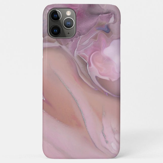 Fall "Pink Marble Case-Mate iPhone" iPhone Hülle (Rückseite)