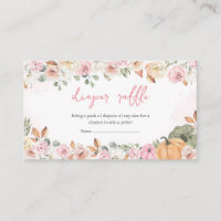 Fall Pink Pumpkin Baby Dusche