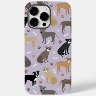 Fall Pitbull Paws and Bones Case-Mate iPhone 14 Pro Max Hülle