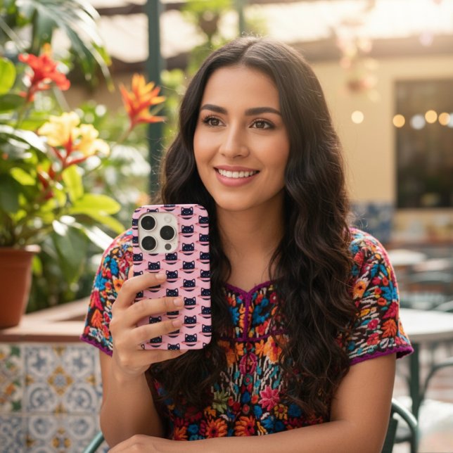 Fall Planet Cat Case-Mate iPhone Hülle (Von Creator hochgeladen)