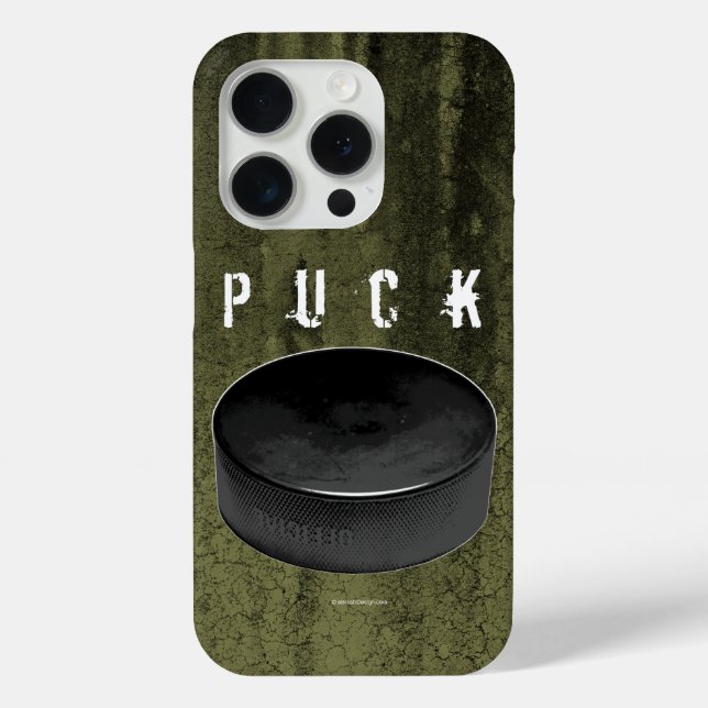 Fall PUCK (Hockey) Case-Mate iPhone Hülle (Rückseite)