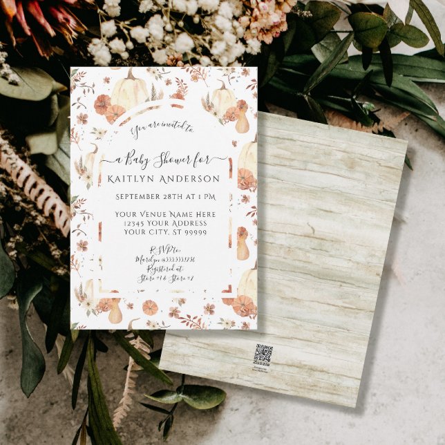 Fall Pumpkin Botancolor Floral Baby (Von Creator hochgeladen)