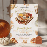 Fall Pumpkin Bridal Brunch Pancake Einladung<br><div class="desc">Frühstück Brautparty,  Waffelbridal Brunch,  Pancake und Coffee Bridal Brunch Einladung,  Brunch und Bubbly Einladung,  Paare Brautparty,  Hochzeit Brunch Einladung,  Let's Brunch Einladung,  Minimalistischer Paint Brunch,  Probe Brunch Einladung,  Bridal Polterabend.</div>