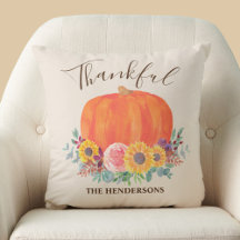 Fall Pumpkin dankbar Personalisiert