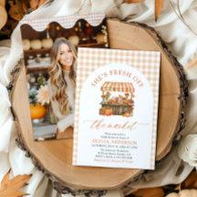 Fall Pumpkin Fresh off Market Brautparty