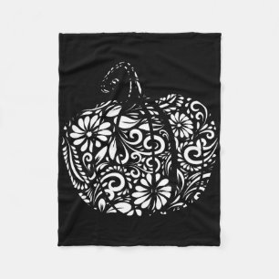 Fall Pumpkin für Halloween Funny Erntedank für Fleecedecke