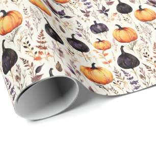 Fall Pumpkin Geschenkpapier