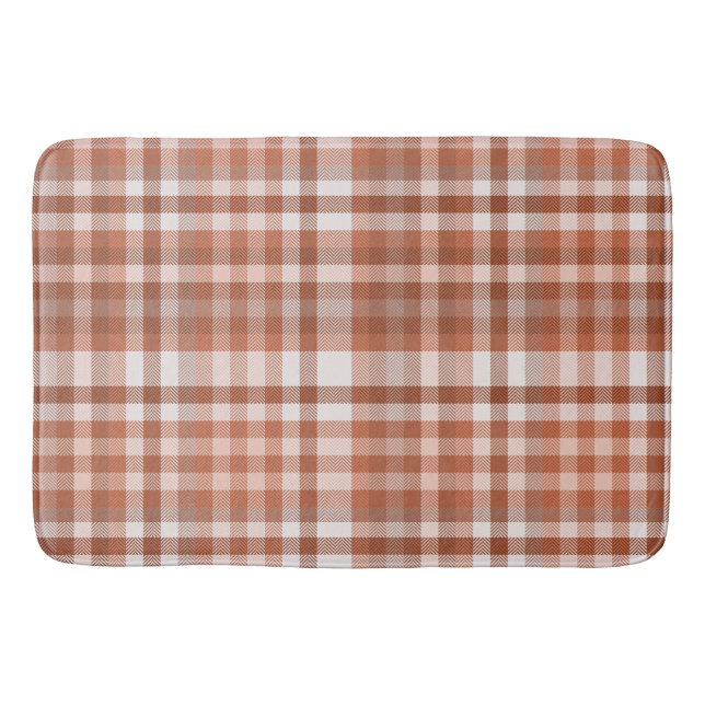 Fall Pumpkin Gewürz Halloween Erntedank Pumpkins Badematte (Vorderseite)