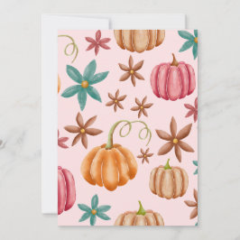 Fall Pumpkin Gewürz Halloween Erntedank Pumpkins Einladung