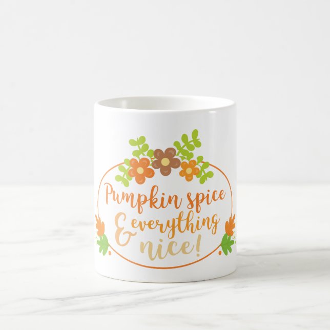 Fall Pumpkin Gewürz und alles Gute Tasse (Mittel)