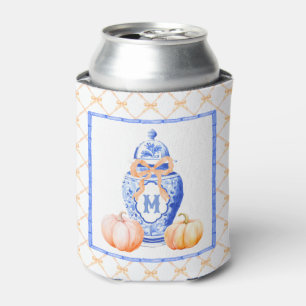 Fall Pumpkin Ginger Jar Monogram Dosenkühler