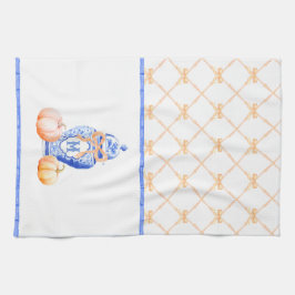 Fall Pumpkin | Ginger Jar Monogram Geschirrtuch