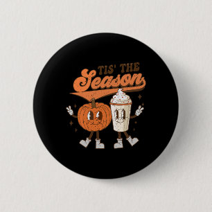 Fall Pumpkin Halloween Kostüm Dies ist die Jahresz Button