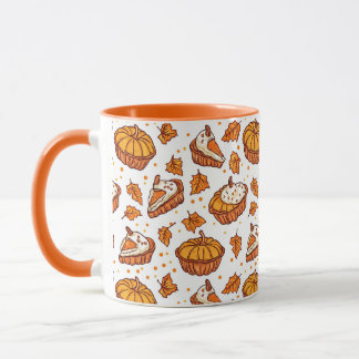 Fall Pumpkin Leckereien Kaffeezubereitung Tasse