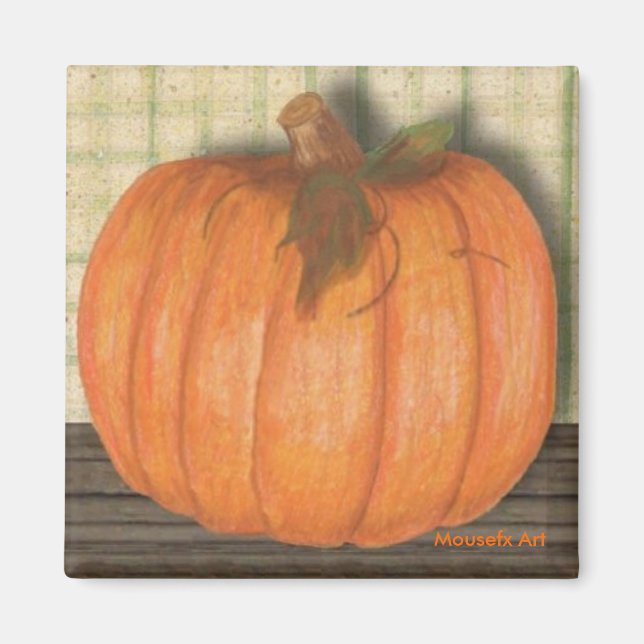 Fall Pumpkin Magnet (Vorne)