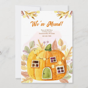 Fall Pumpkin Moving Ankündigung
