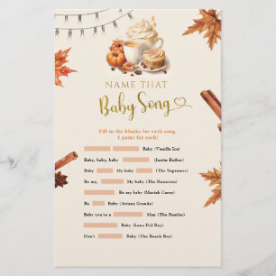 Fall Pumpkin Name The Baby Song Games
