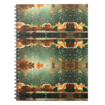 Fall Pumpkin Notebook - Herbst