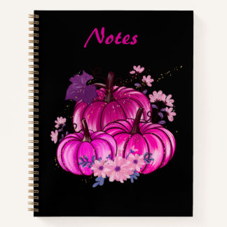 Fall Pumpkin-Notebook Notizbuch