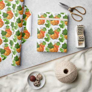 Fall Pumpkin Patch Geschenkpapier