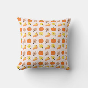 Fall Pumpkin Pattern Kissen