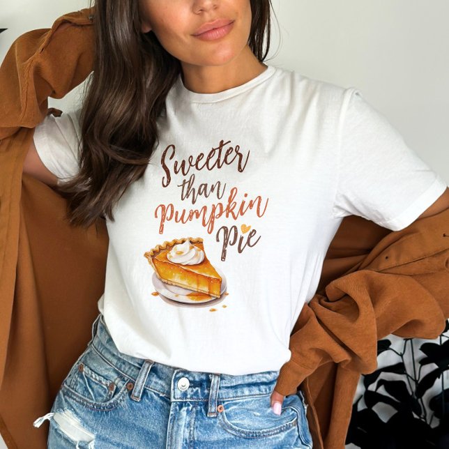 Fall Pumpkin Pie Zitat T-Shirt (Von Creator hochgeladen)