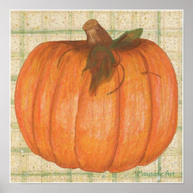 Fall Pumpkin Poster (Vorne)