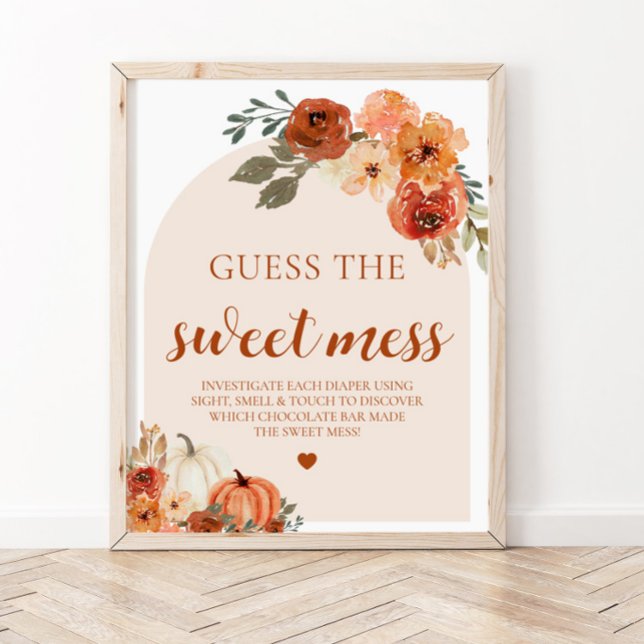 Fall Pumpkin Ratet das Sweet Mess Baby Shooting Ga Poster (Von Creator hochgeladen)