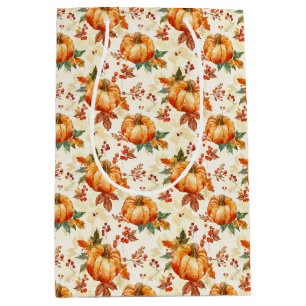 Fall Pumpkin-Saison Mittlere Geschenktüte