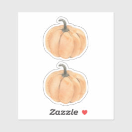 Fall Pumpkin Sticker | Little Pumpkin Baby Shower