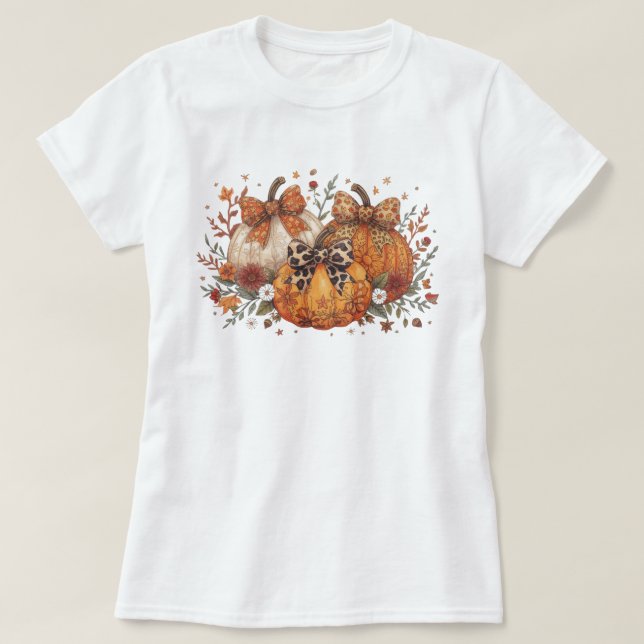 Fall Pumpkin T-Shirt (Design vorne)