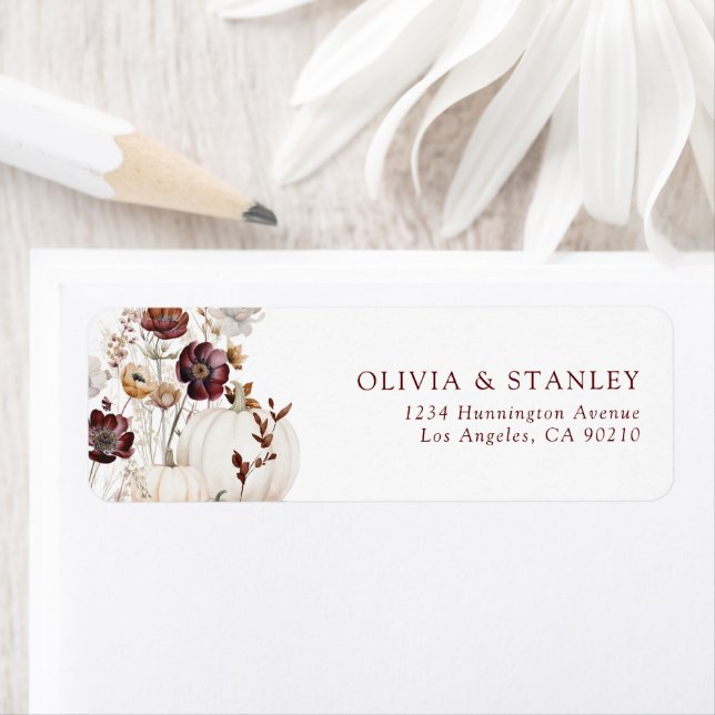 Fall Pumpkin Wildflower (Insitu)