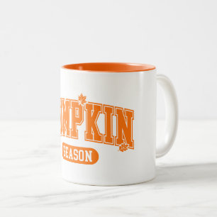 Fall Pumpkin Zweifarbige Tasse