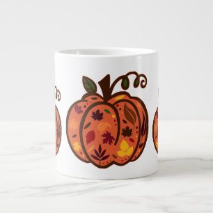Fall Pumpkins Jumbo-Tasse