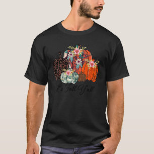 Fall Pumpkins Leopard Es ist Fall Y'all Leopard Pu T-Shirt