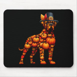 Fall Pumpkins Mops Form Cane Corso Niedlich Form a Mousepad