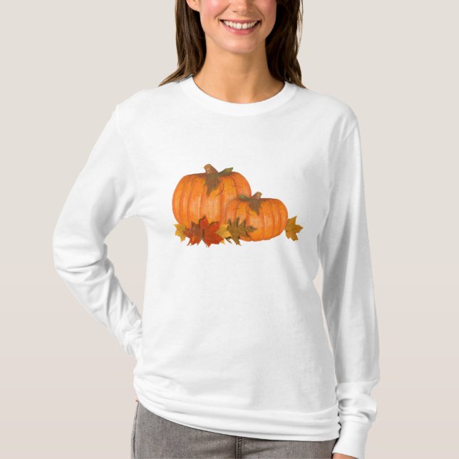 Fall Pumpkins Shirt (Vorderseite)