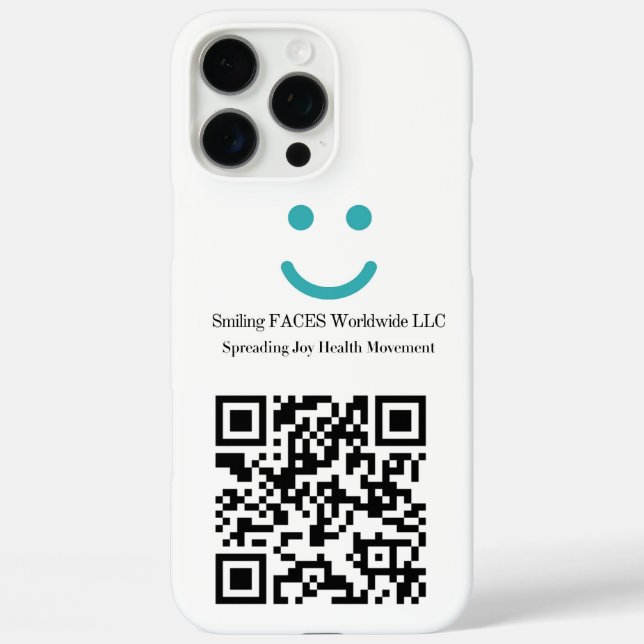 Fall QR Case-Mate iPhone Hülle (Rückseite)