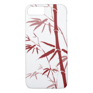 Fall Red Bamboo iPhone 7 Case-Mate iPhone Hülle