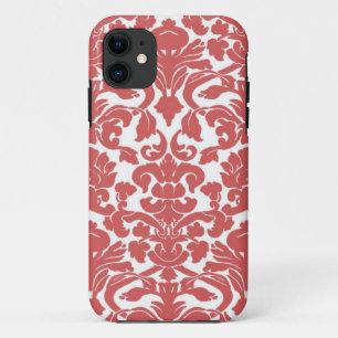 Fall Red Damask iPhone 5 Case-Mate iPhone Hülle