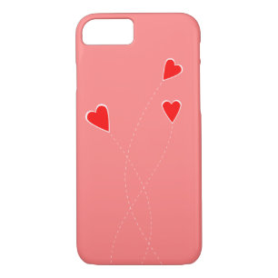 Fall Red Hearts Case-Mate iPhone Hülle
