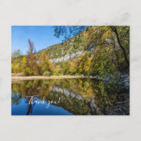 Fall Reflections Buffalo River Danke Postcard